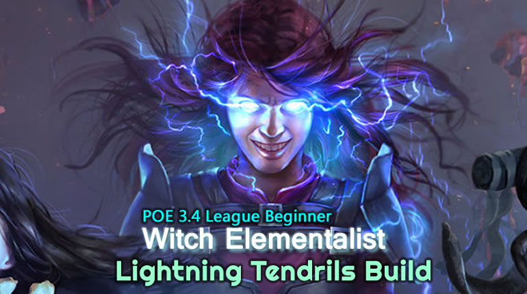 POE 3.4 Witch Elementalist Lightning Tendrils Build - Delve League Beginner
